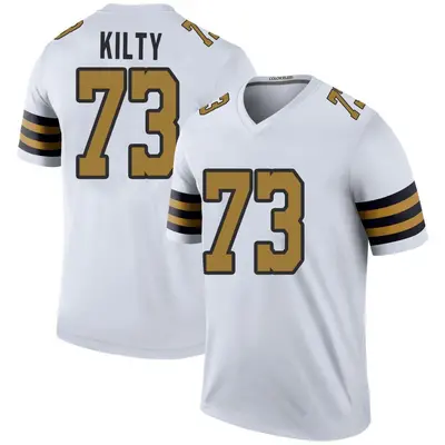 Men's Easton Kilty New Orleans Saints Color Rush Jersey - White Legend