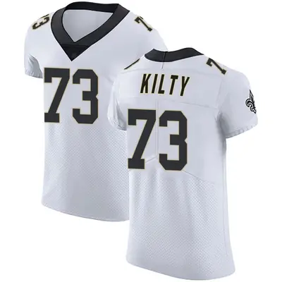 Men's Easton Kilty New Orleans Saints Vapor Untouchable Jersey - White Elite