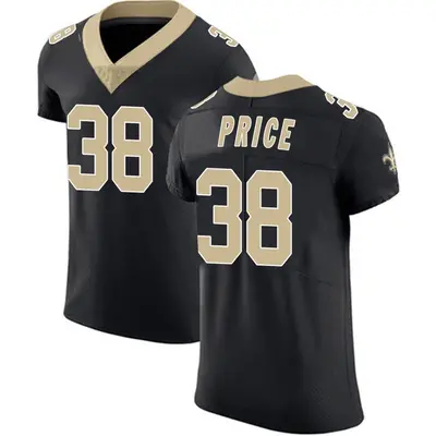 Men's Jayden Price New Orleans Saints Team Color Vapor Untouchable Jersey - Black Elite