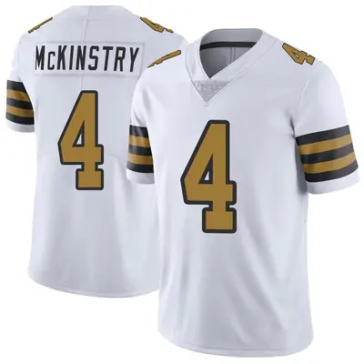 Men's Kool-Aid McKinstry New Orleans Saints Color Rush Jersey - White Limited