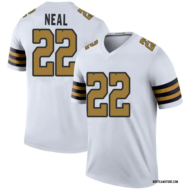 Men's Lorenzo Neal New Orleans Saints Color Rush Jersey - White Legend