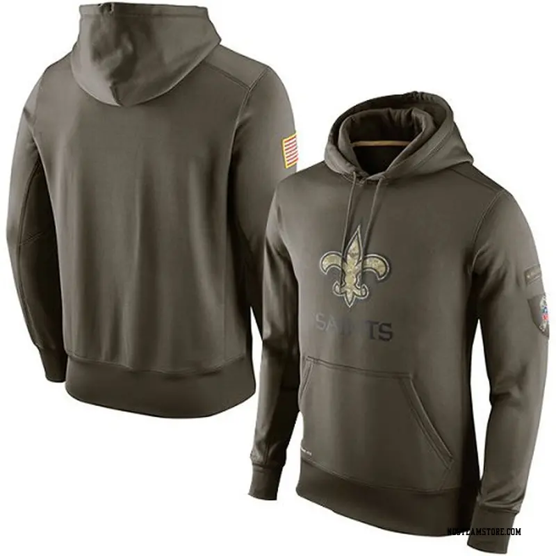 new orleans saints salute to service hoodie