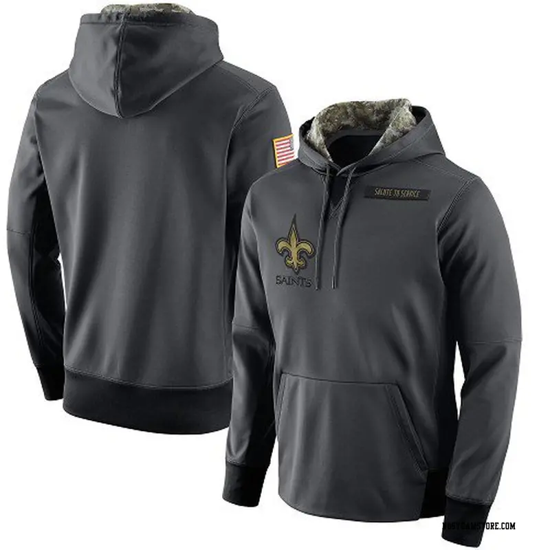 women's salute to service saints hoodie