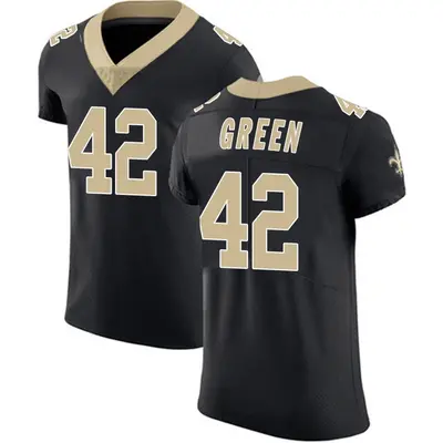 Men's Seth Green New Orleans Saints Team Color Vapor Untouchable Jersey - Black Elite