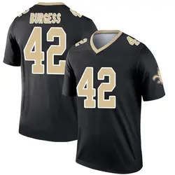 Men's Terrell Burgess New Orleans Saints Jersey - Black Legend