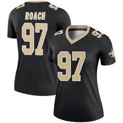 Women's Malcolm Roach New Orleans Saints Jersey - Black Legend