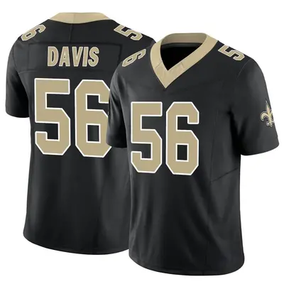 Youth Demario Davis New Orleans Saints Vapor F.U.S.E. Jersey - Black Limited