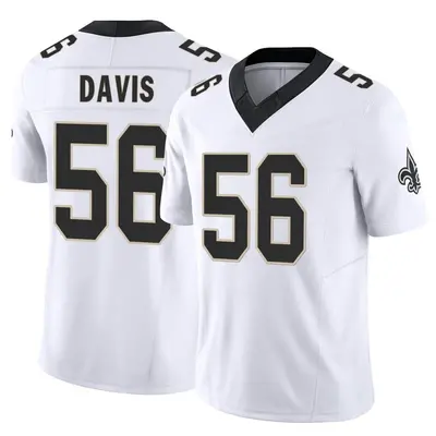 Youth Demario Davis New Orleans Saints Vapor F.U.S.E. Jersey - White Limited