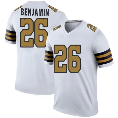 Youth Eno Benjamin New Orleans Saints Color Rush Jersey - White Legend
