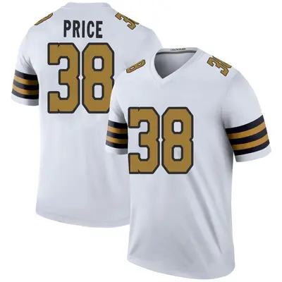 Youth Jayden Price New Orleans Saints Color Rush Jersey - White Legend