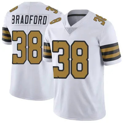 Youth Millard Bradford New Orleans Saints Color Rush Jersey - White Limited