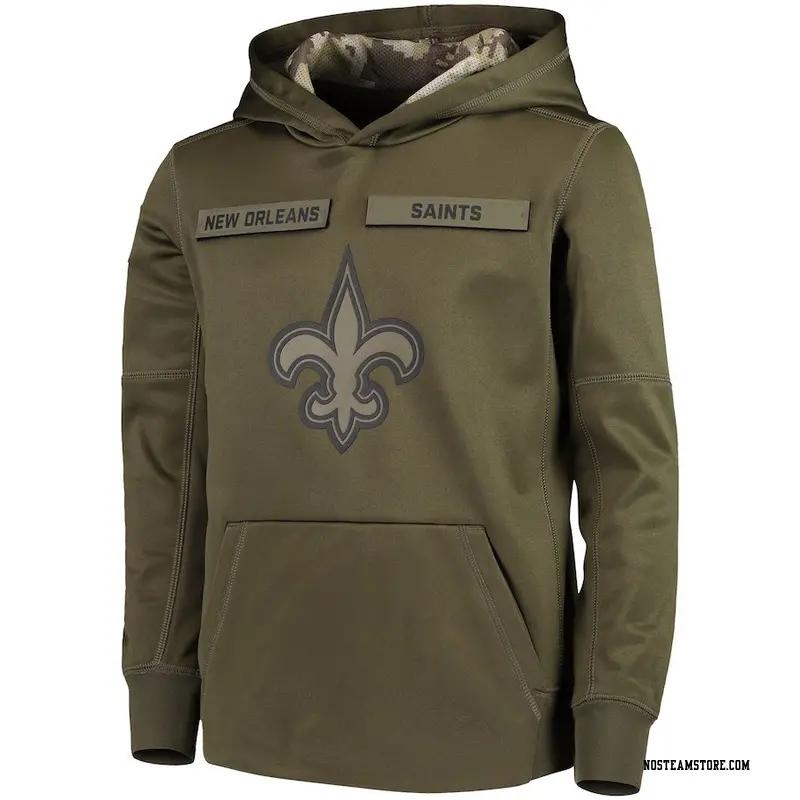 salute to service saints hoodie