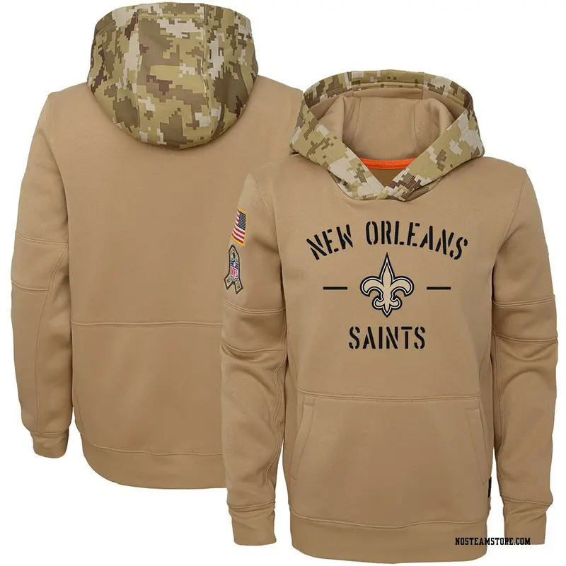 salute to service saints sweatshirt